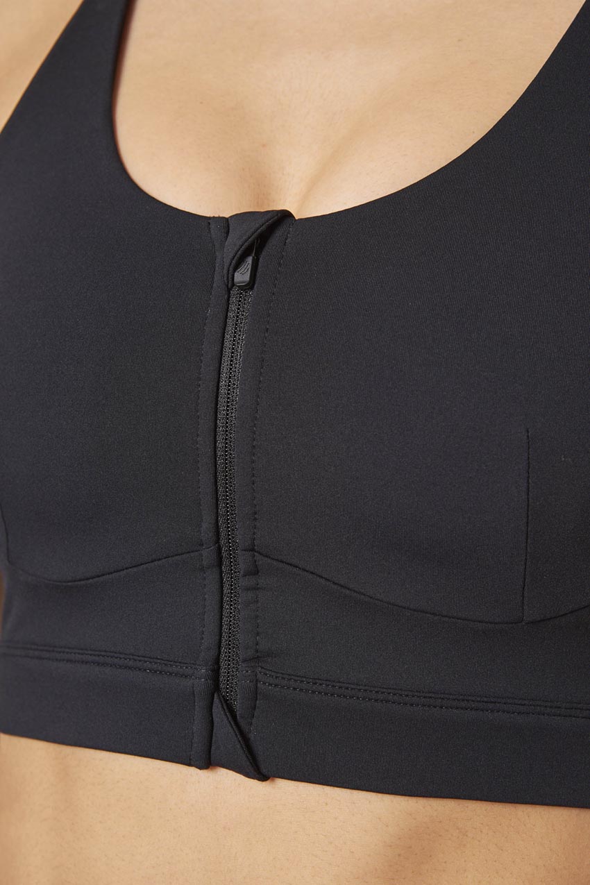 Vital Front Zip Maximum Support Sports Bra