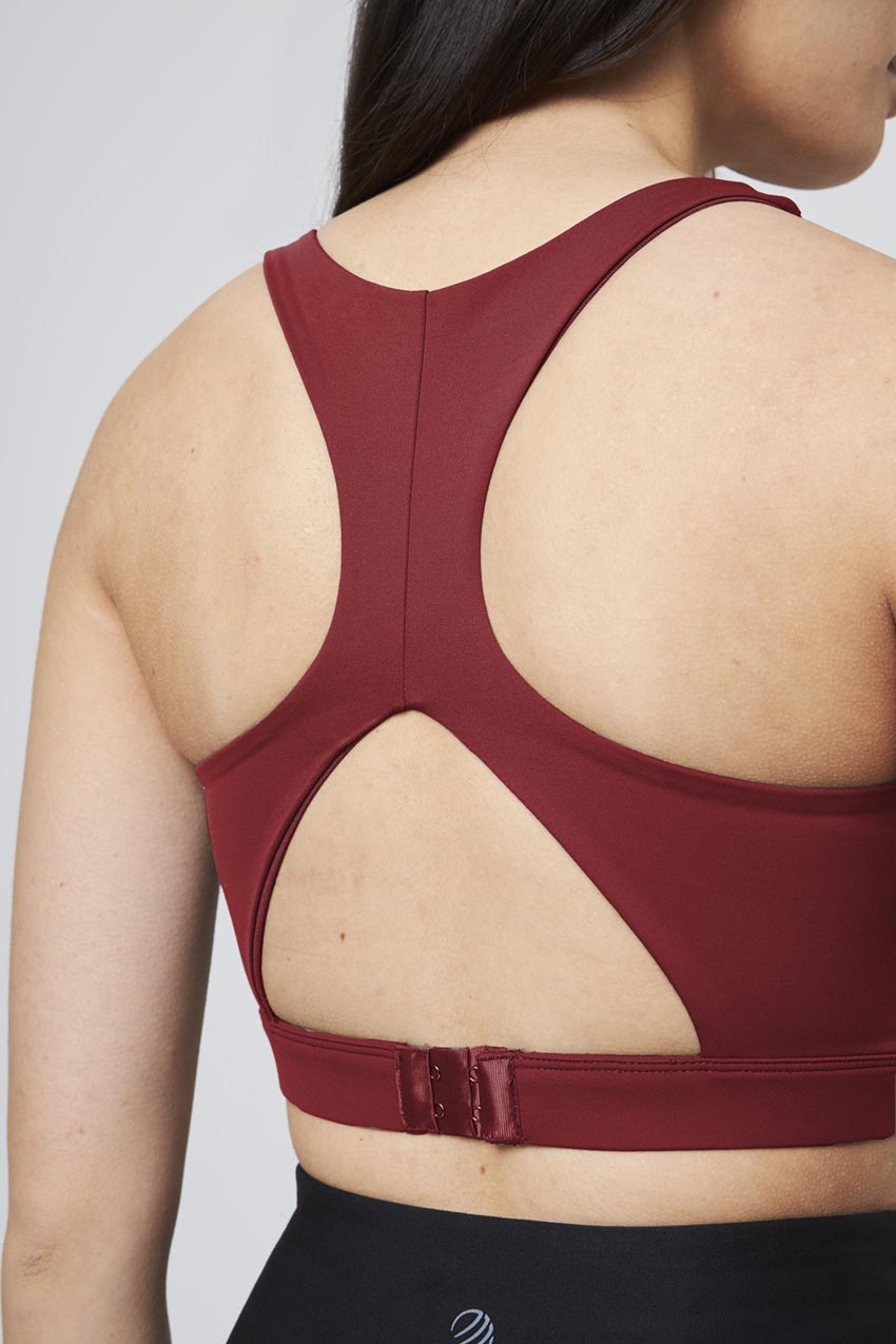 Vital Recycled Nylon Racerback Maternity Medium Support Sports Bra