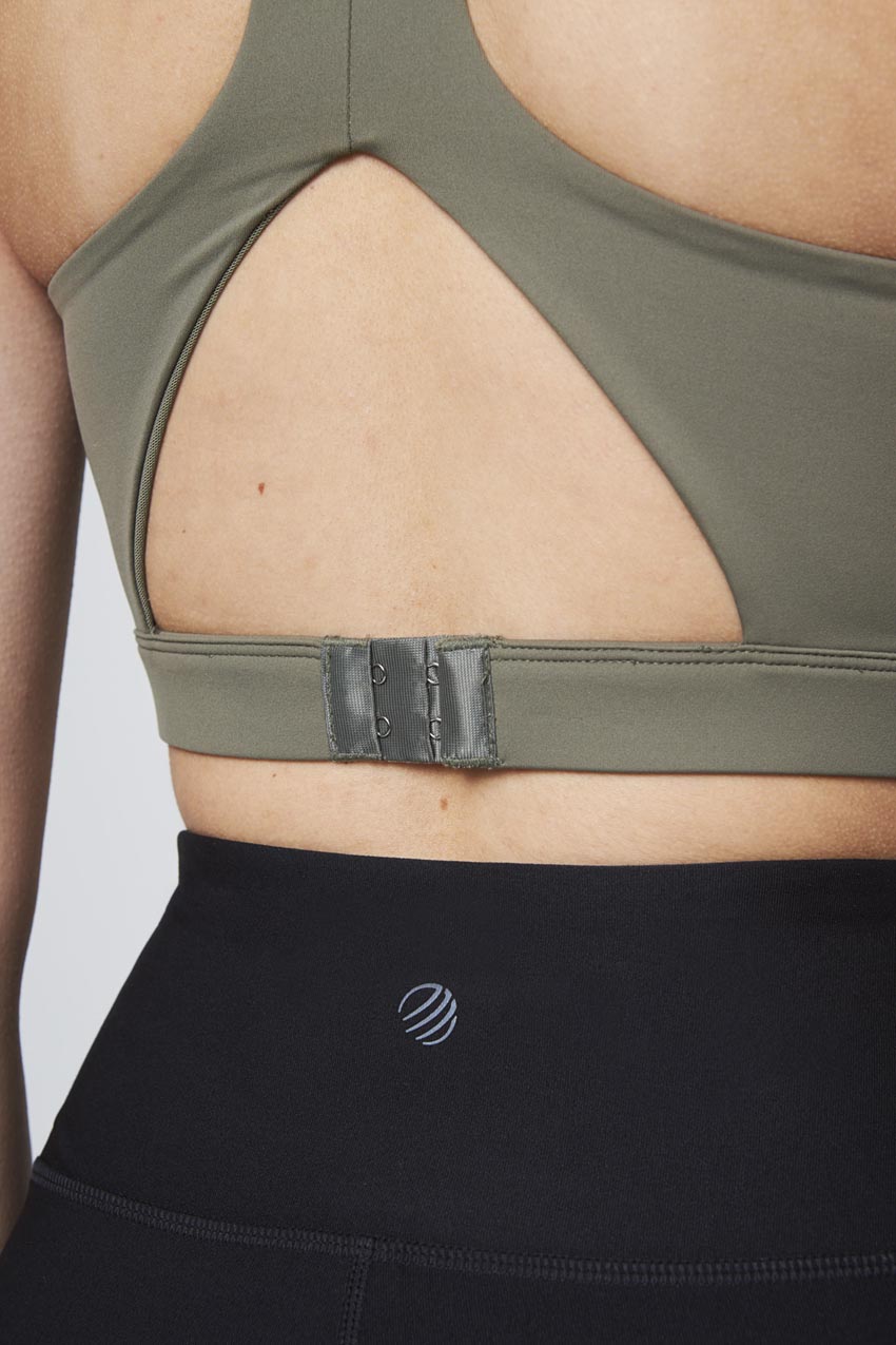 Vital Recycled Nylon Racerback Maternity Medium Support Sports Bra