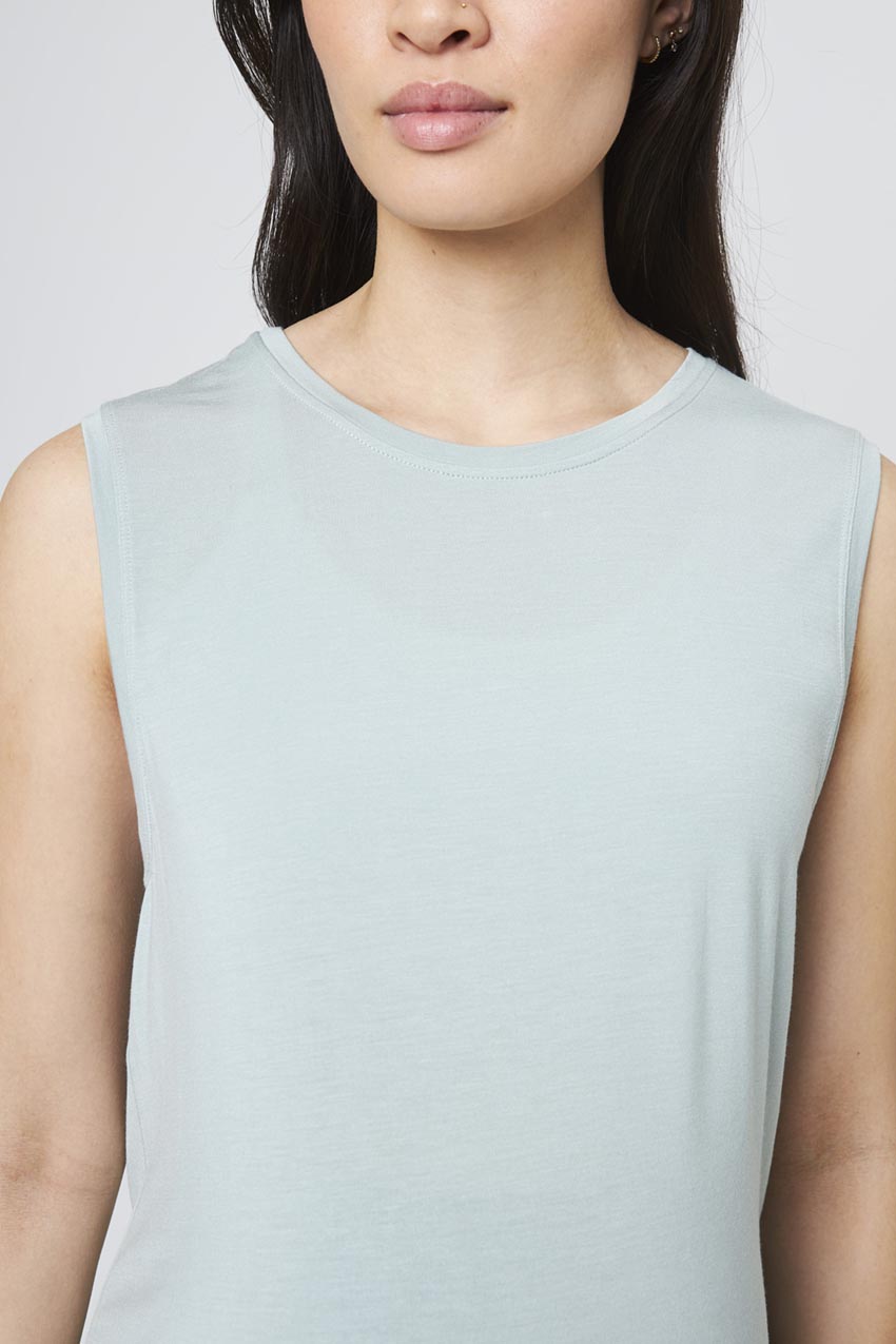 Breeze TENCEL™ Modal Crew Neck Maternity Tank Top