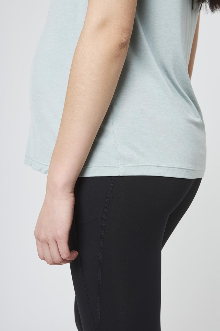 Breeze TENCEL™ Modal Crew Neck Maternity Tank Top
