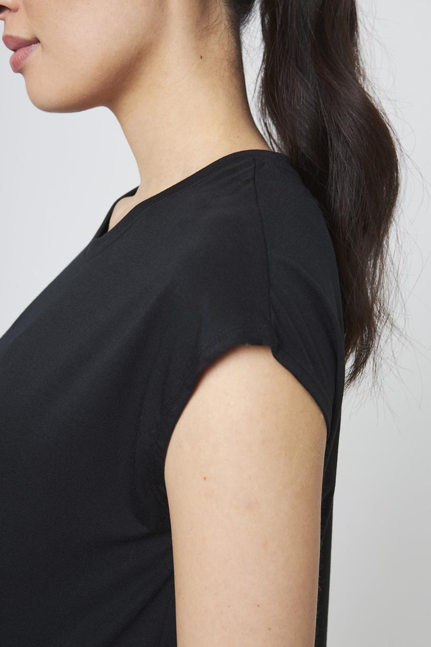 Dynamic Recycled Polyester Relaxed Short Sleeve Maternity T-Shirt