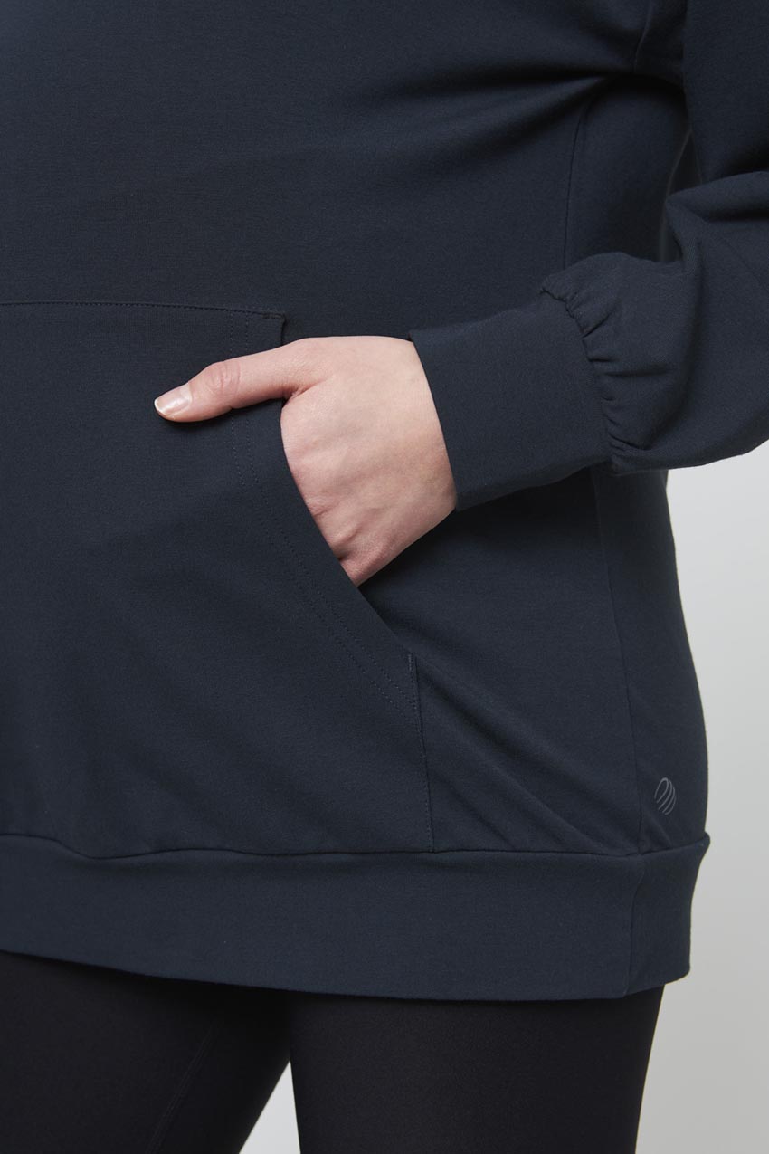 Balance TENCEL™ Modal Oversized Long Maternity Hoodie
