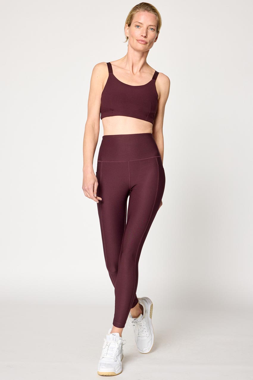 Explore Recycled High-Waisted Side Pocket Legging 25"