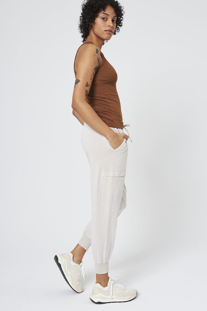 Rhythm Side Pocket Jogger 26" - Distressed Natural