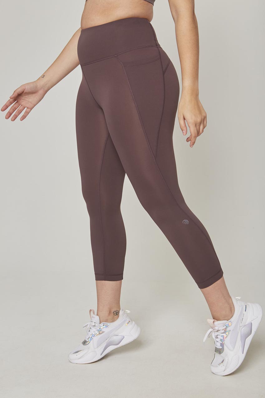 Vital High-Waisted 22" Side Pocket Crop - Sale