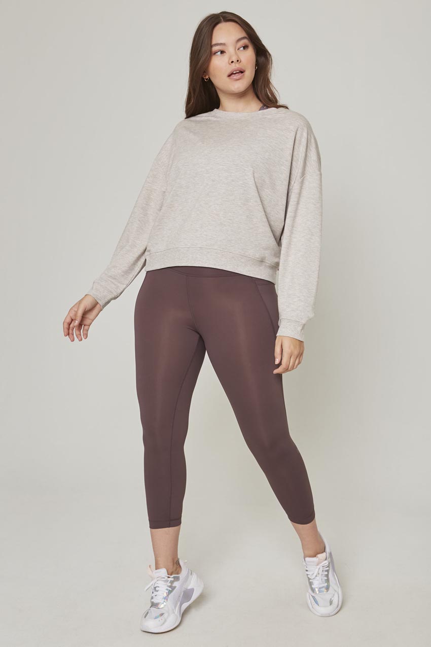 Vital High-Waisted 22" Side Pocket Crop - Sale