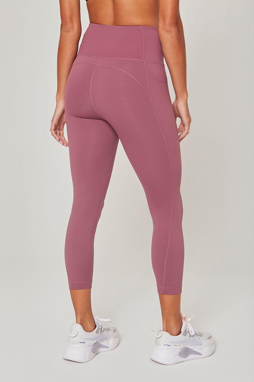 Vital High-Waisted 22" Side Pocket Crop - Sale