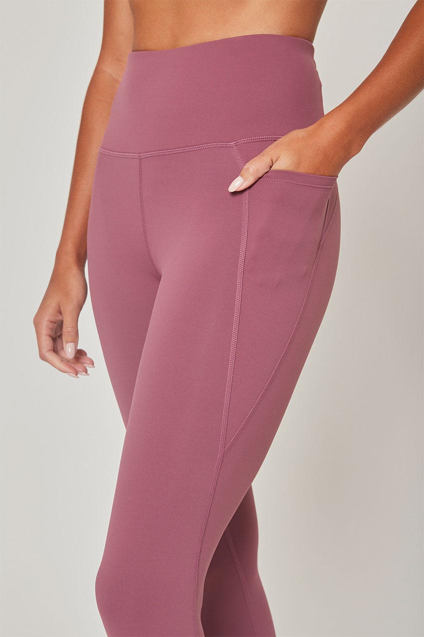 Vital High-Waisted 22" Side Pocket Crop - Sale