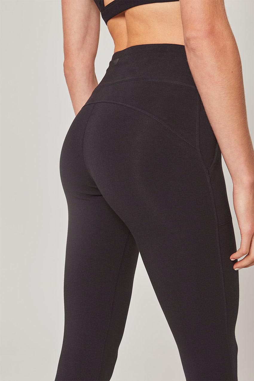 Balance TENCEL™ Mid-Waisted 26" Legging with Rib Cuff