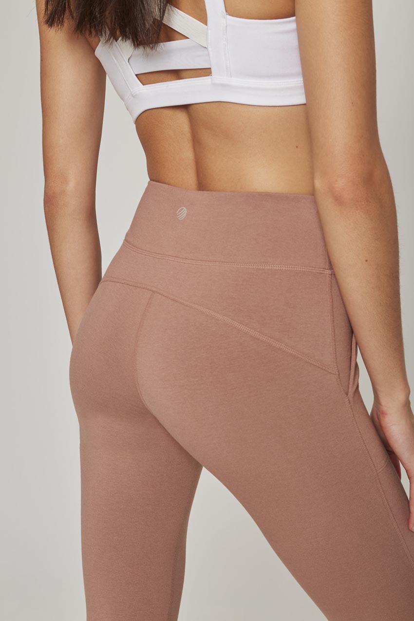 Balance TENCEL™ Mid-Waisted 26" Legging with Rib Cuff