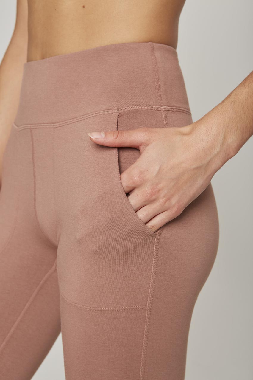 Balance TENCEL™ Mid-Waisted 26" Legging with Rib Cuff