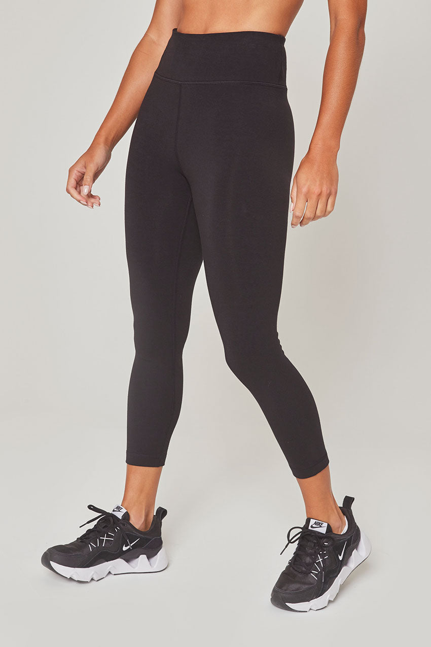 MPG Sport Balance TENCEL™ High-Rise 22" Crop in Black