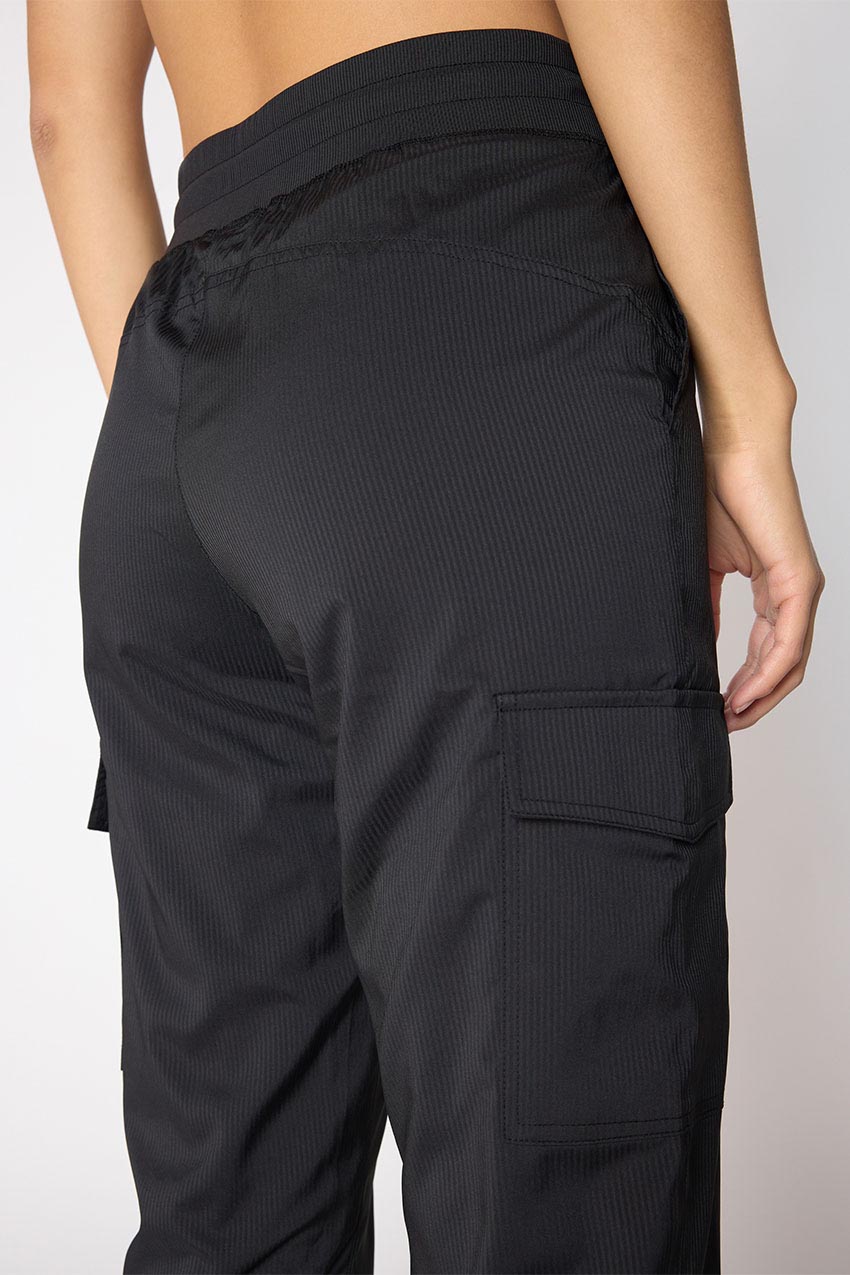 Eclipse High-Waisted 30" Lined Shadow Stripe Cargo Pant