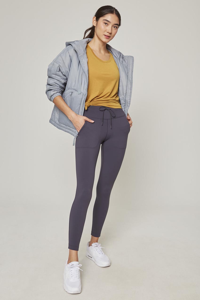Forge High-Waisted 27" Side Pocket Drawcord Legging