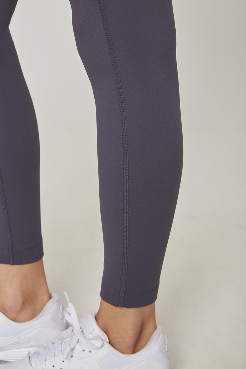 Forge High-Waisted 27" Side Pocket Legging - Ebony