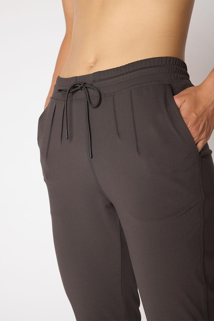 Pursuit High-Waisted 26" Pin Tuck Jogger