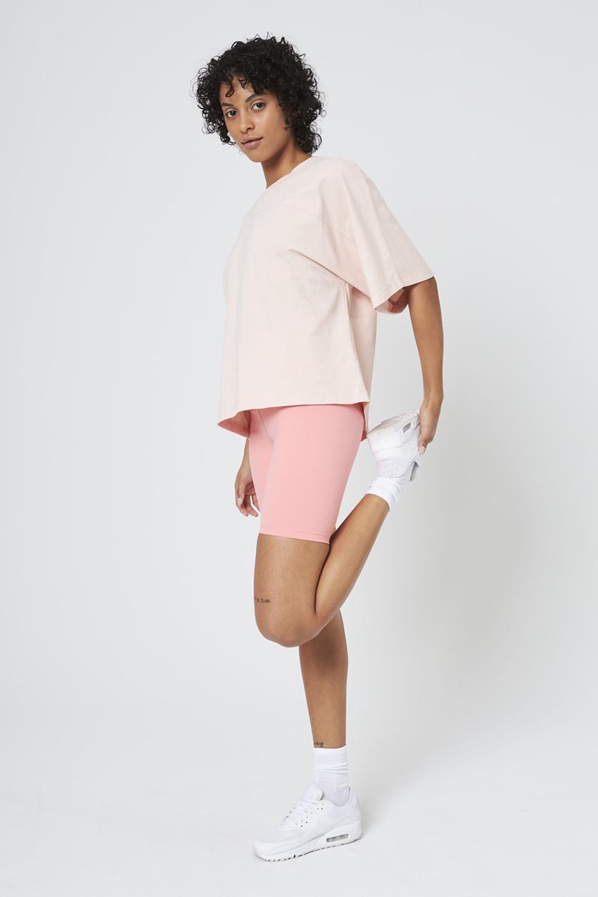 Vital Recycled Nylon High-Waisted Short 8"