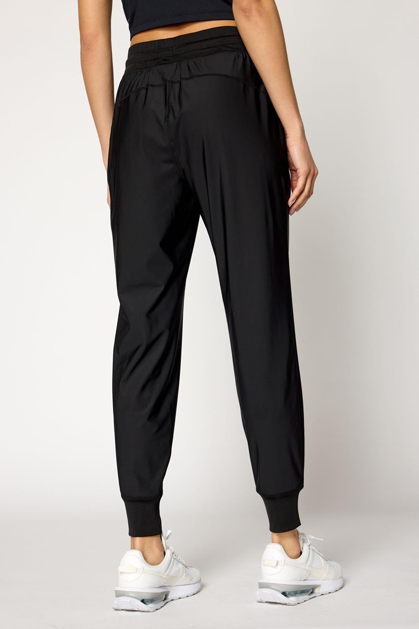 Adapt Recycled Polyester High-Waisted Drawcord Jogger 28”