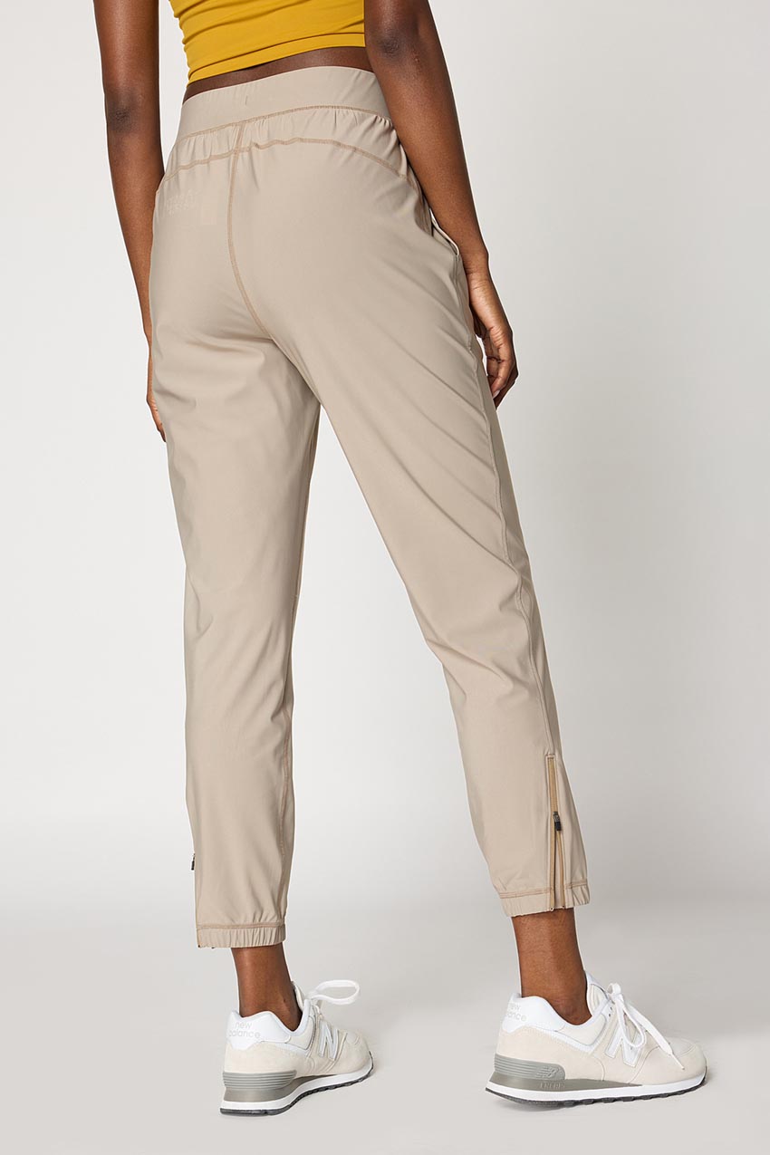Adapt Recycled Polyester Back Leg Zip Jogger 27"