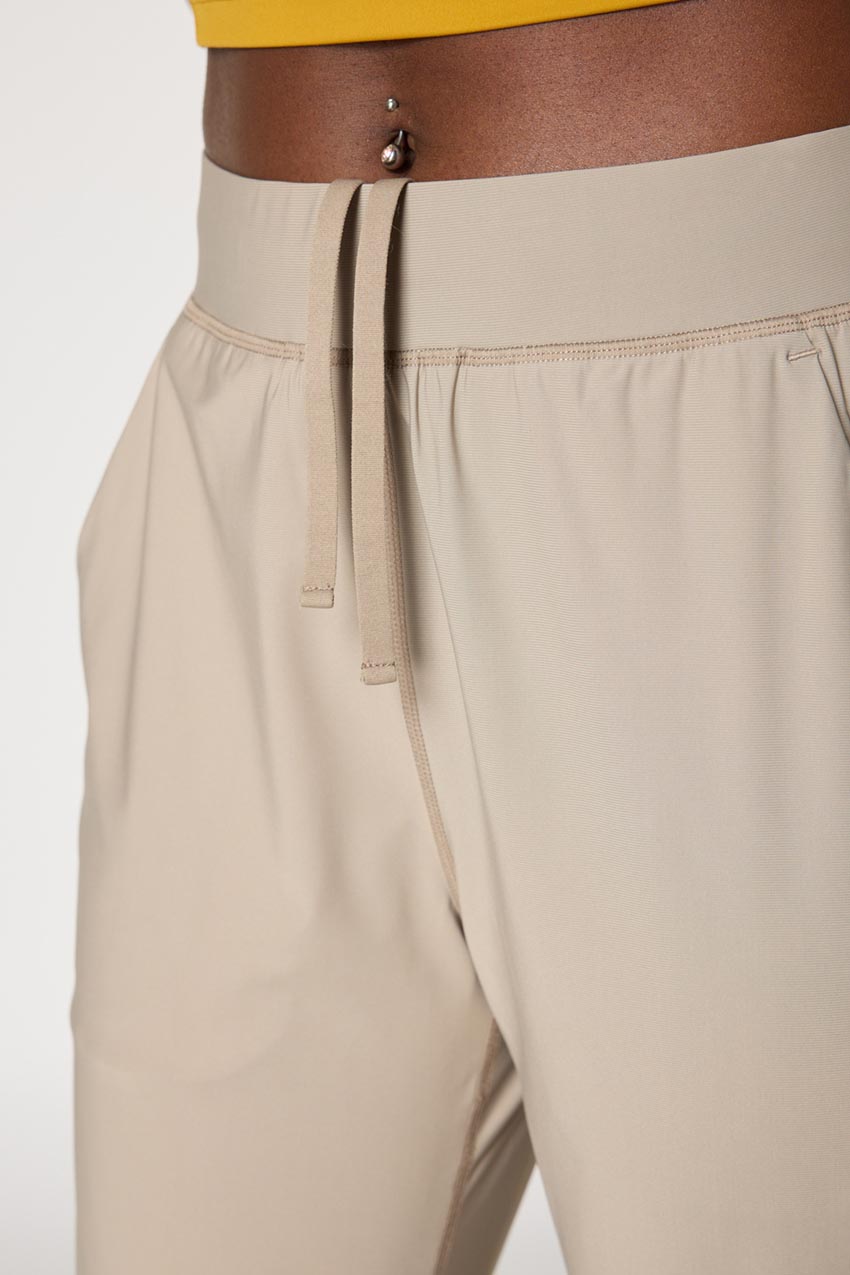 Adapt Recycled Polyester Back Leg Zip Jogger 27"