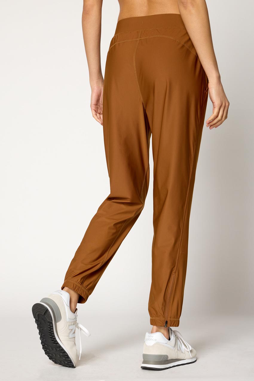 Adapt Recycled Polyester Back Leg Zip Jogger 27"