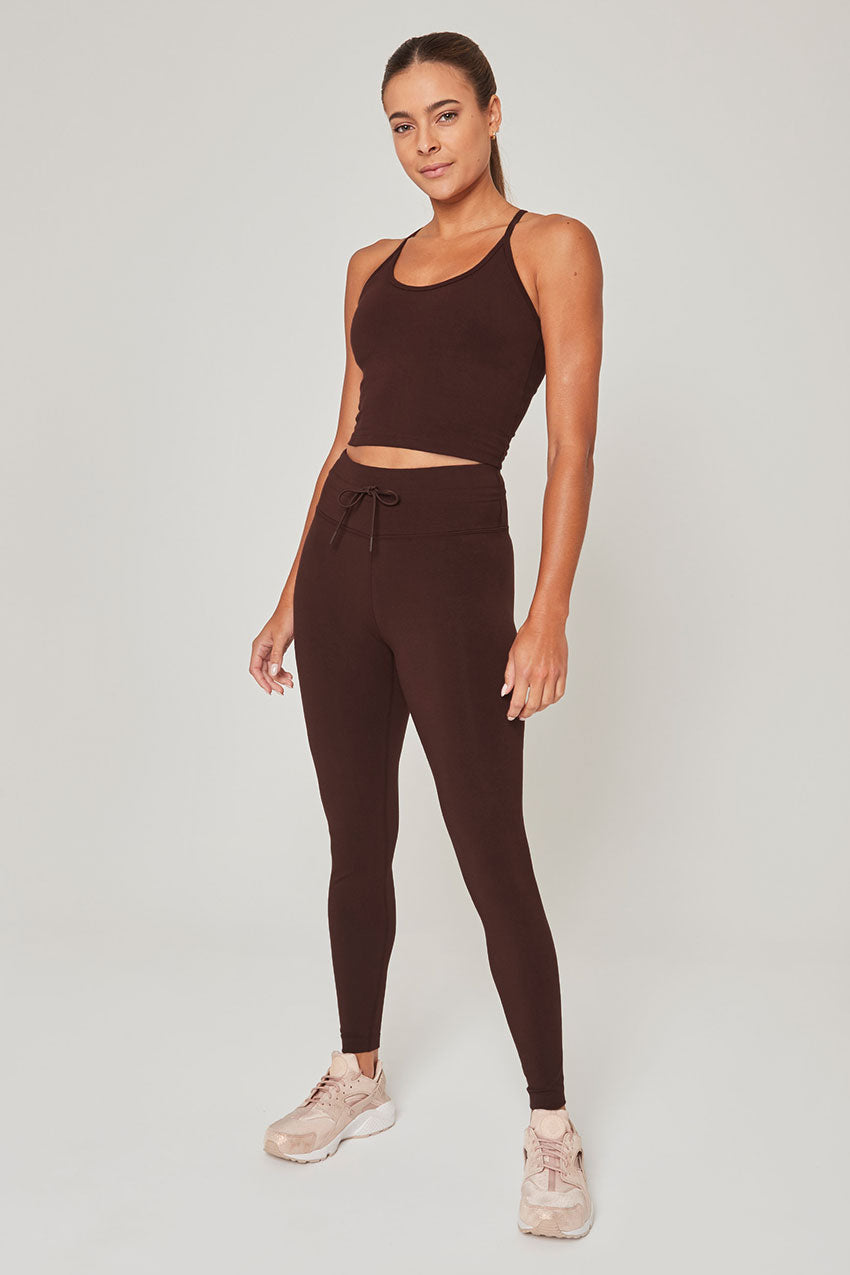 Balance TENCEL™ Mid-Waisted 26" Drawcord Legging