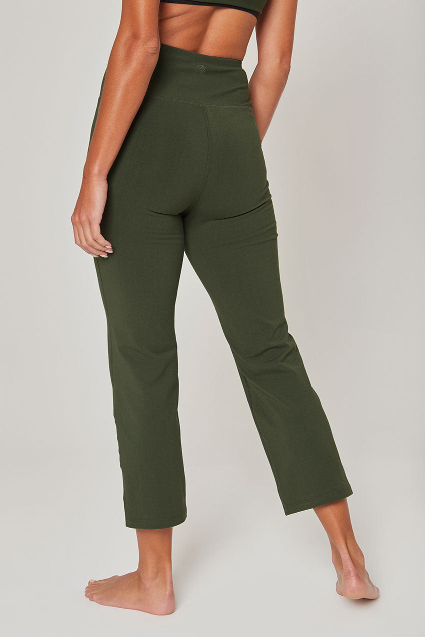 Balance TENCEL™ High-Waisted 24" Flare Cropped Pant