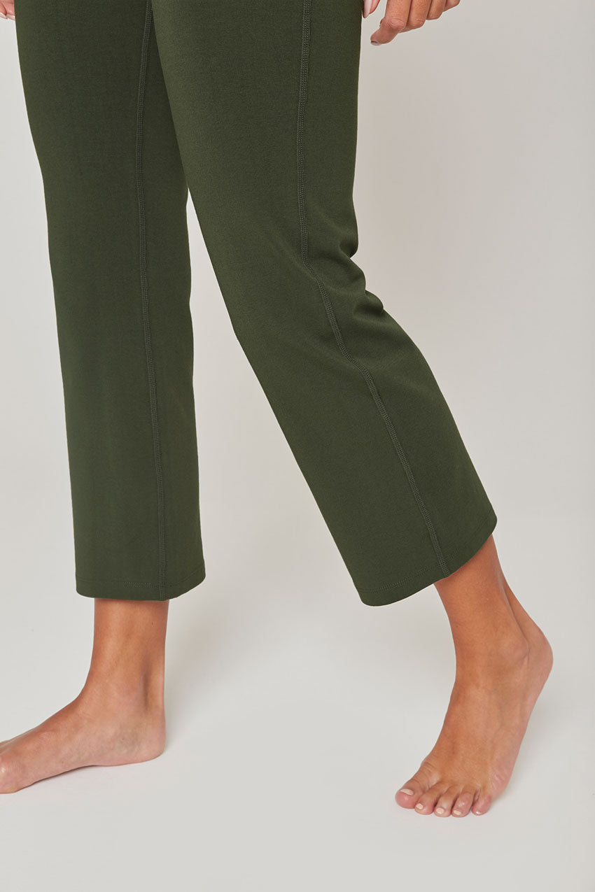 Balance TENCEL™ High-Waisted 24" Flare Cropped Pant