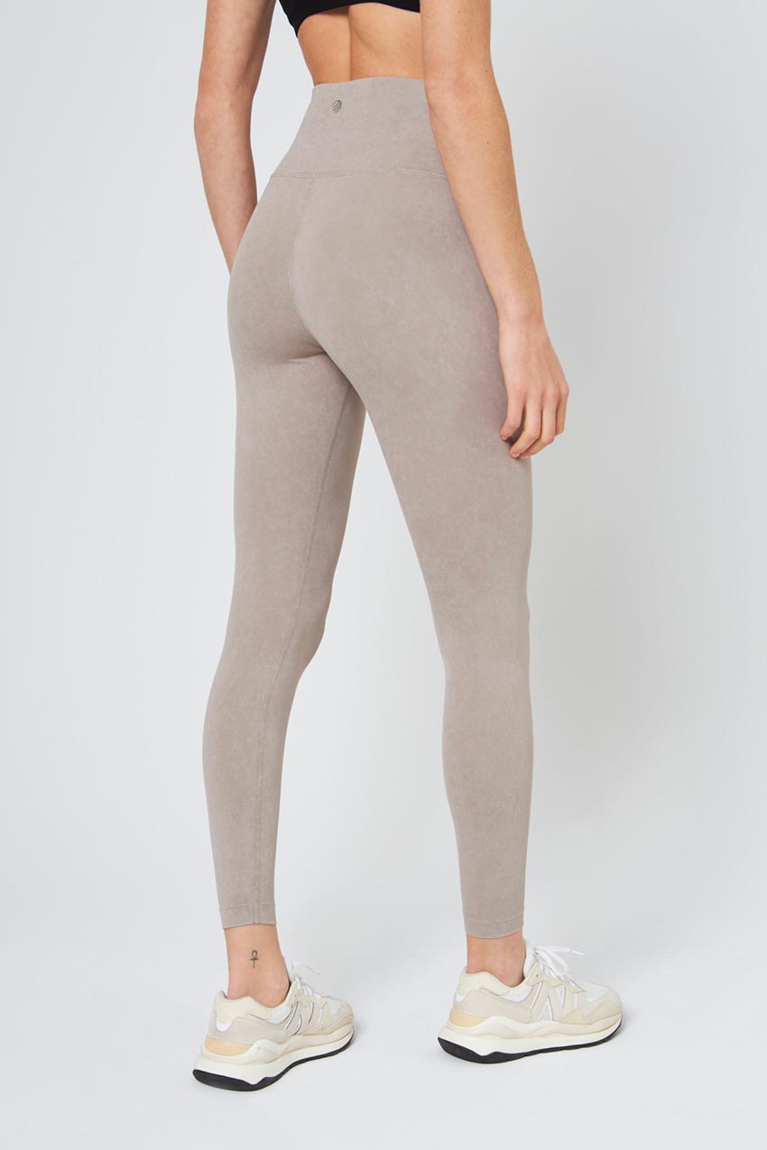 Vital Recycled Nylon High-Waisted Basic Legging 25" Washed
