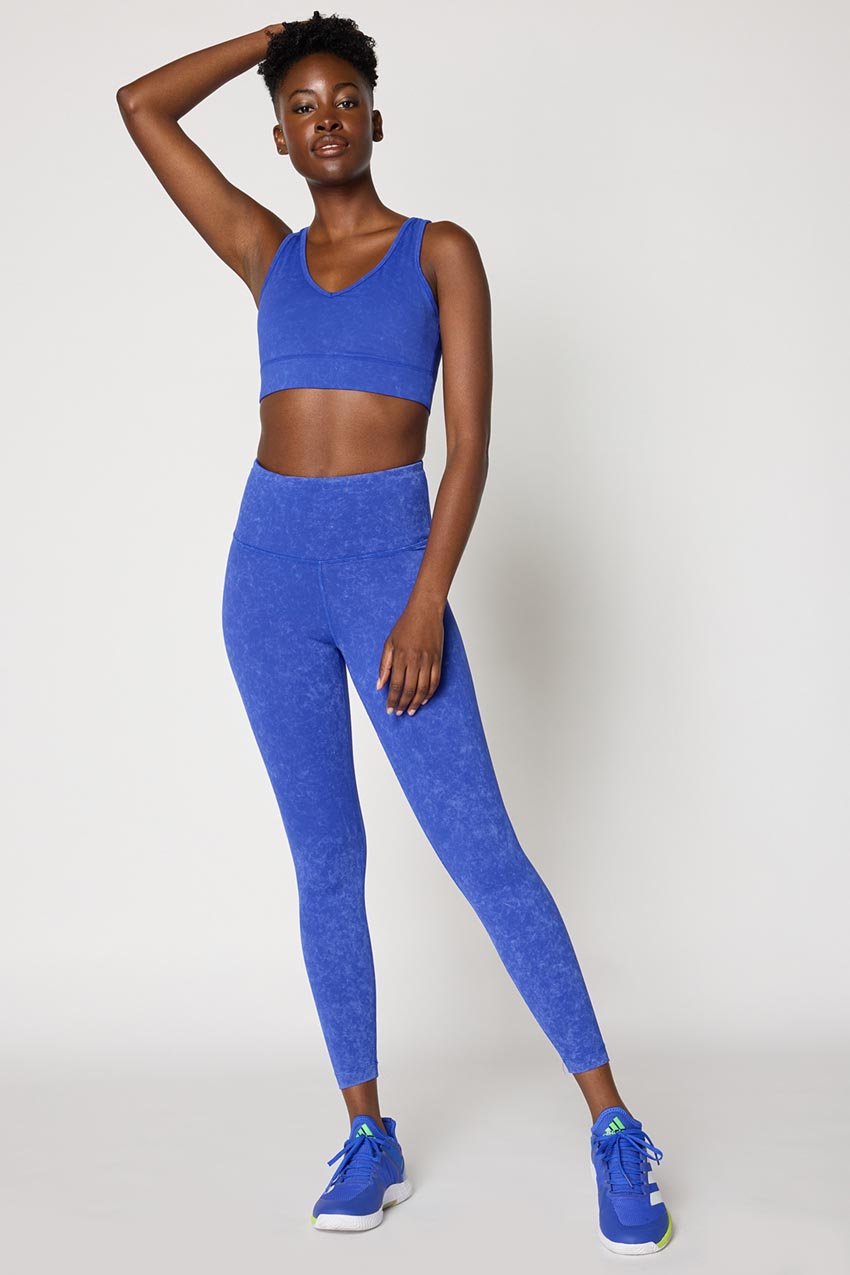 Vital Recycled Nylon High-Waisted Basic Legging 25" Washed