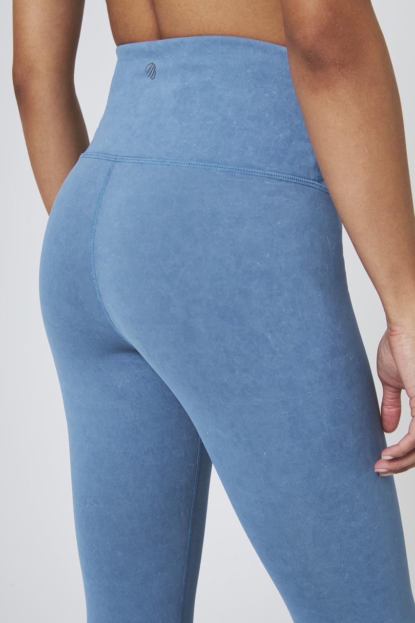 Vital Recycled Nylon High-Waisted Basic Legging 25" Washed