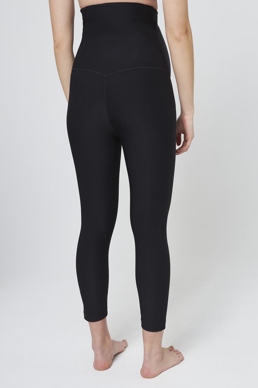 Explore Recycled Polyester High-Waisted Maternity Crop 21"