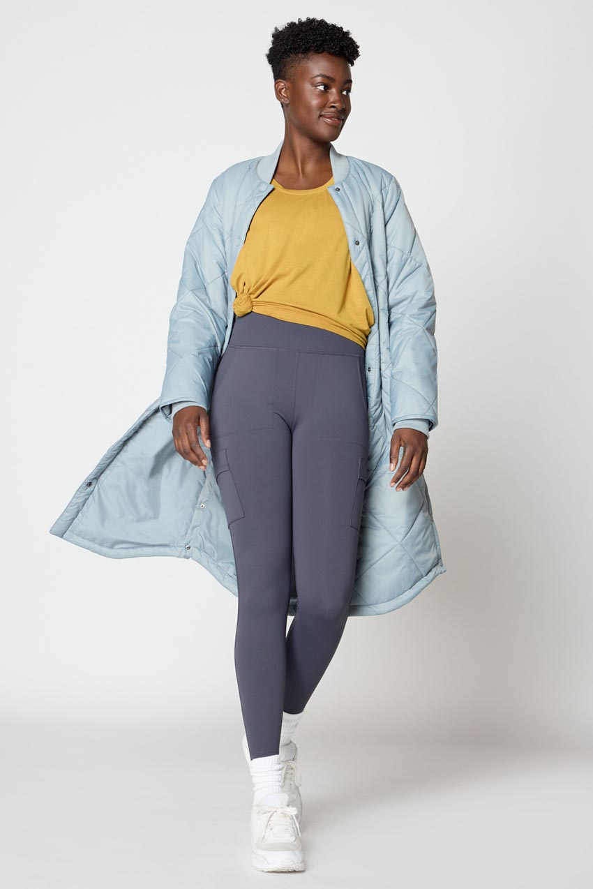 Innovate Longline Sorona® Insulated Bomber Jacket