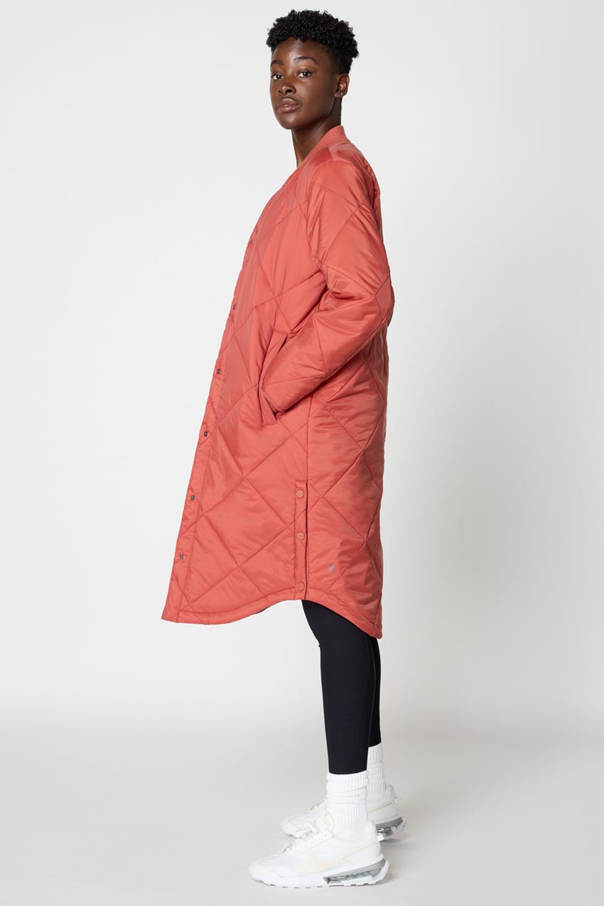 Innovate Longline Sorona® Insulated Bomber Jacket
