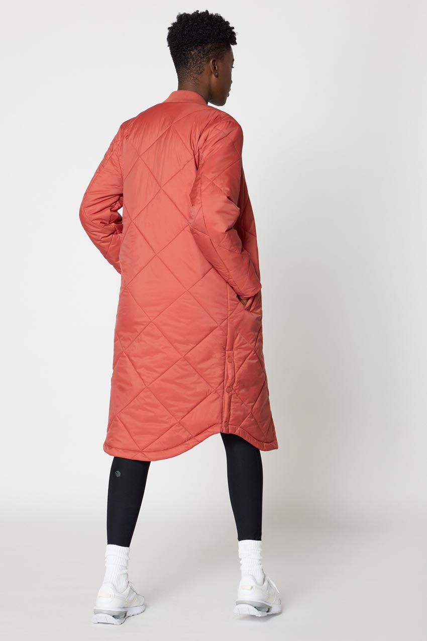 Innovate Longline Sorona® Insulated Bomber Jacket
