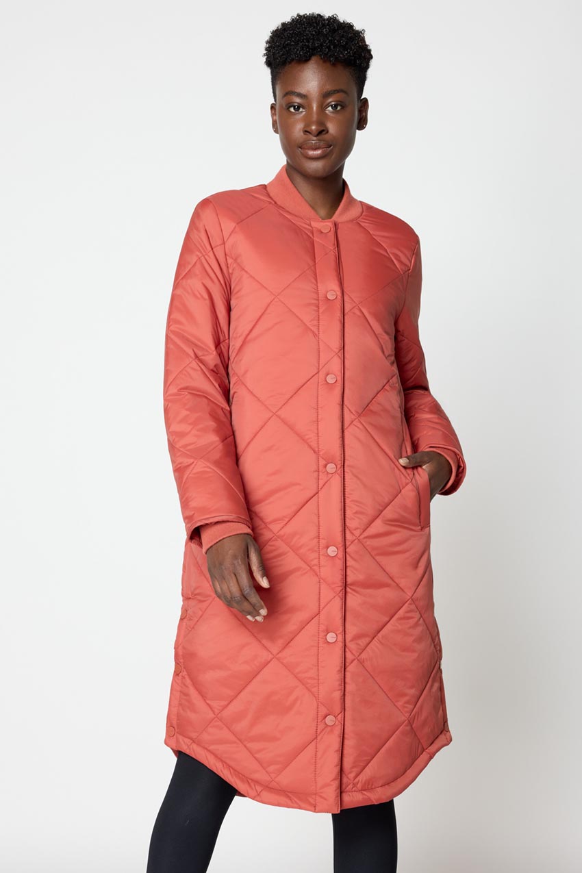 Innovate Longline Sorona® Insulated Bomber Jacket