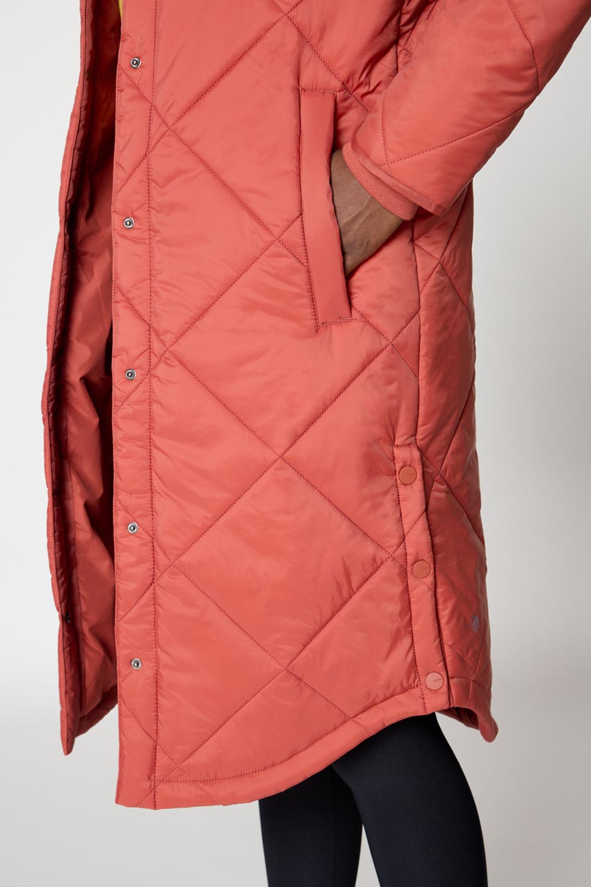 Innovate Longline Sorona® Insulated Bomber Jacket