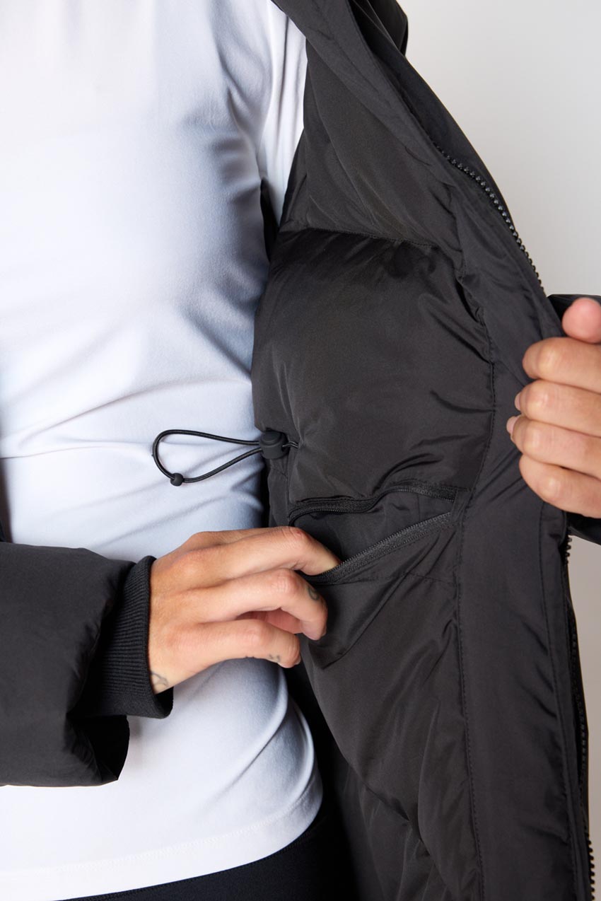 Emanate Maxi RDS Down Puffer with Stowaway Hood