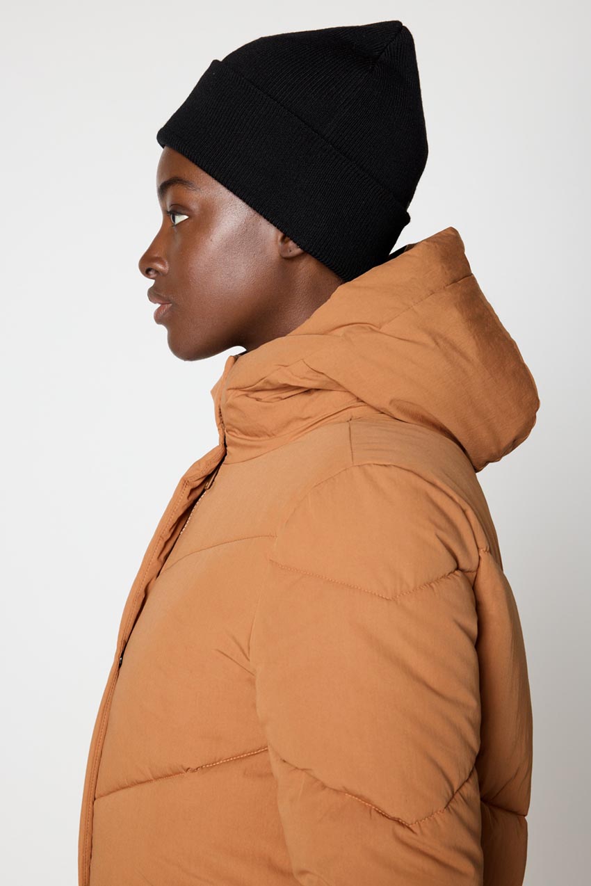 Invigorate PrimaLoft® Maxi Puffer - Dark Camel