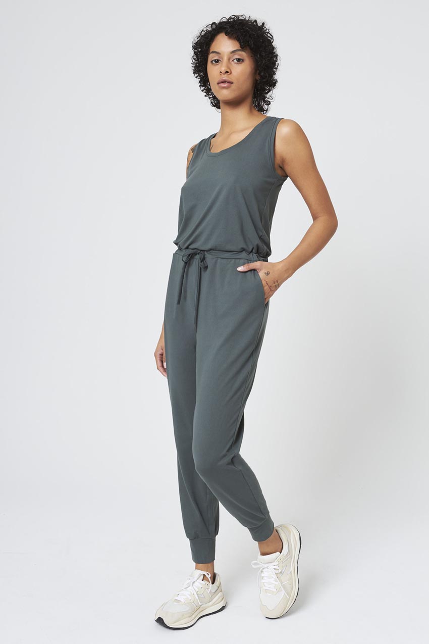 Renew Recycled Polyester Cuffed Jumpsuit 27 – MPG Sport