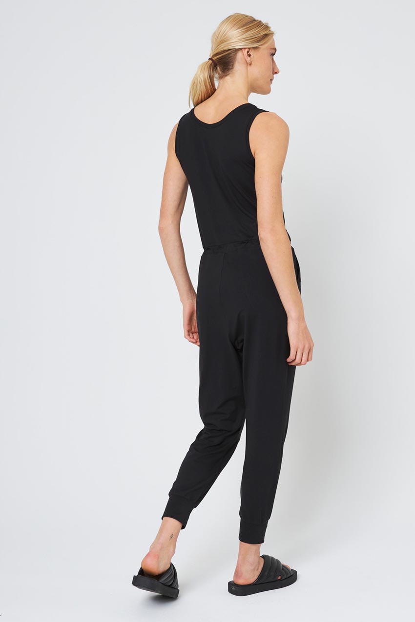 Renew Recycled Polyester Cuffed Jumpsuit 27"