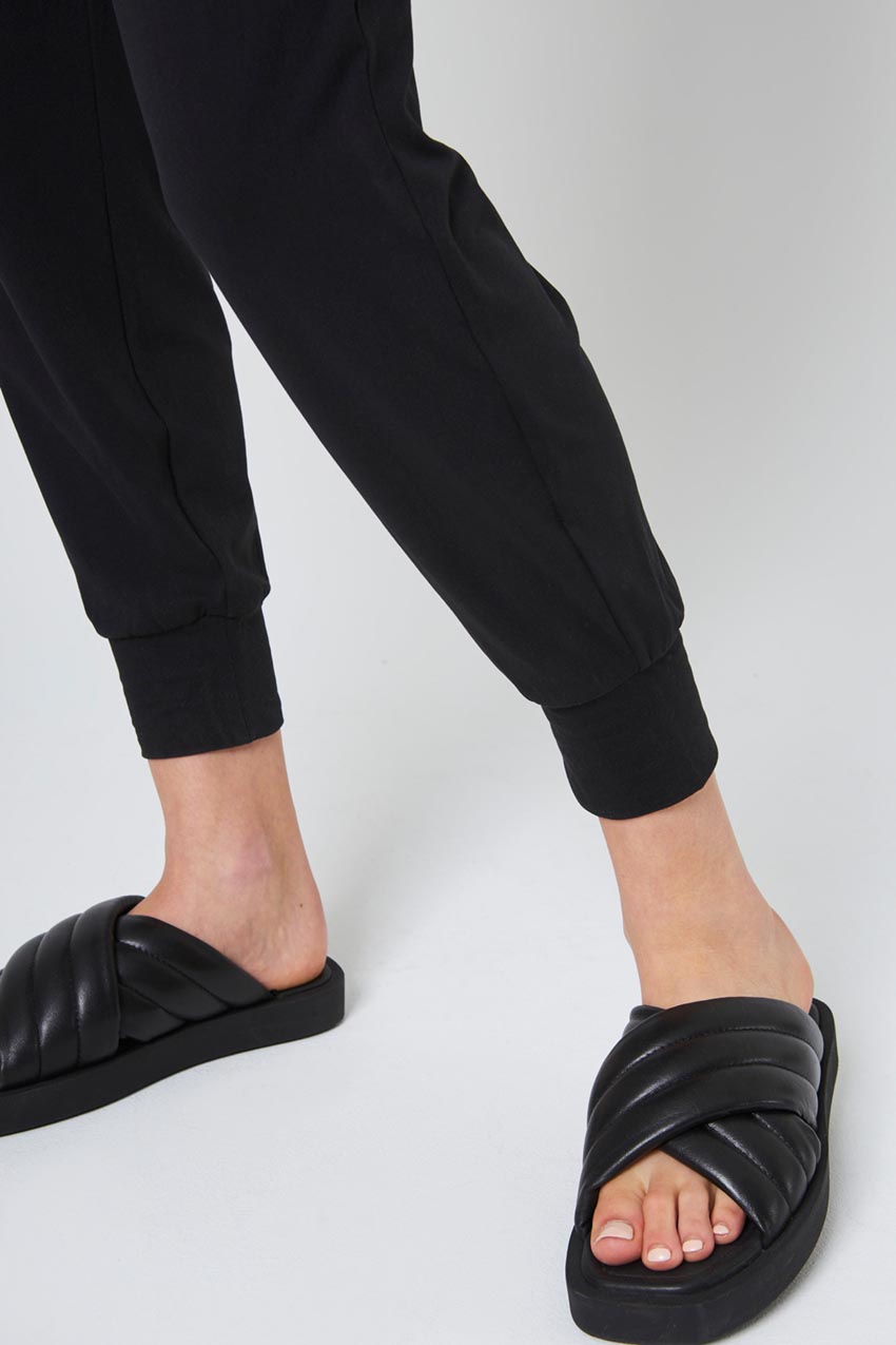 Renew Recycled Polyester Cuffed Jumpsuit 27"