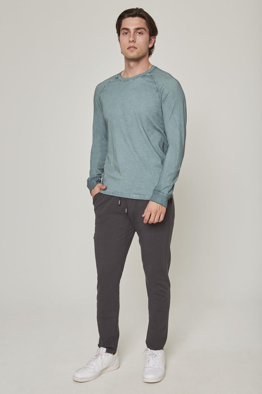 Calm Washed Long Sleeve Top
