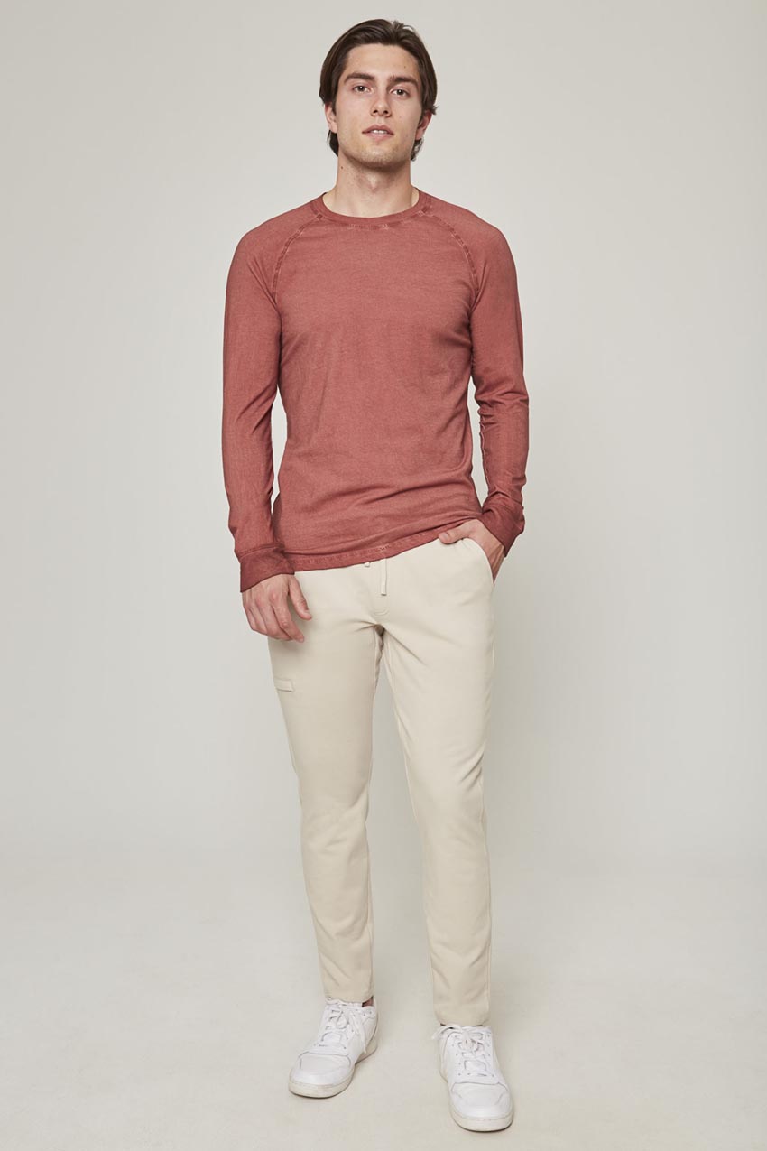 Calm Washed Long Sleeve Top