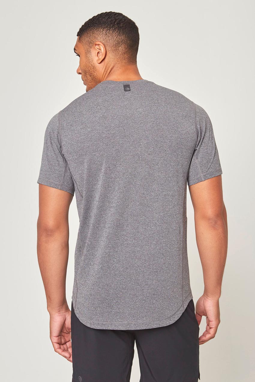 Conquer Crew Neck Short Sleeve Tech Shirt