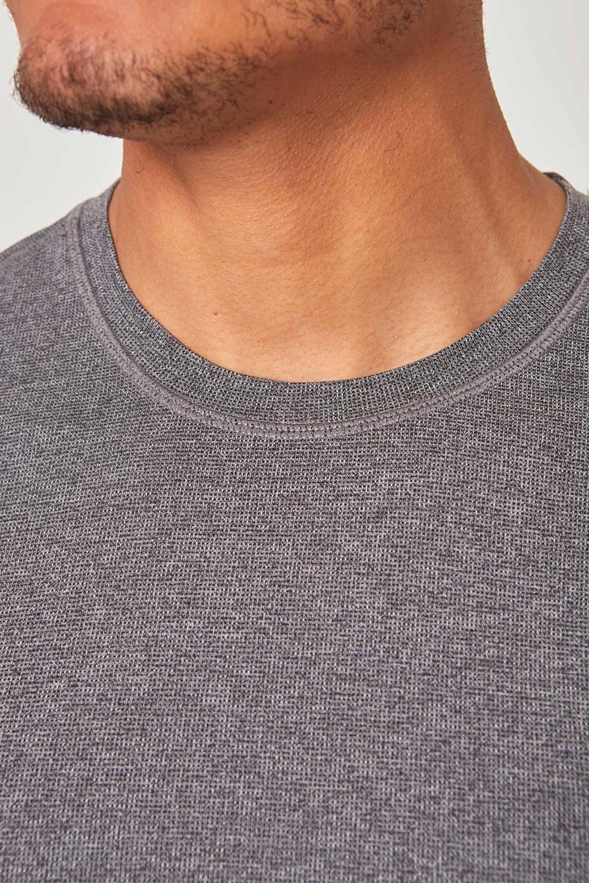 Conquer Crew Neck Short Sleeve Tech Shirt - Sale