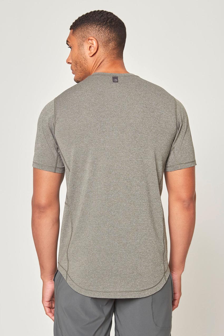 Conquer Crew Neck Short Sleeve Tech Shirt