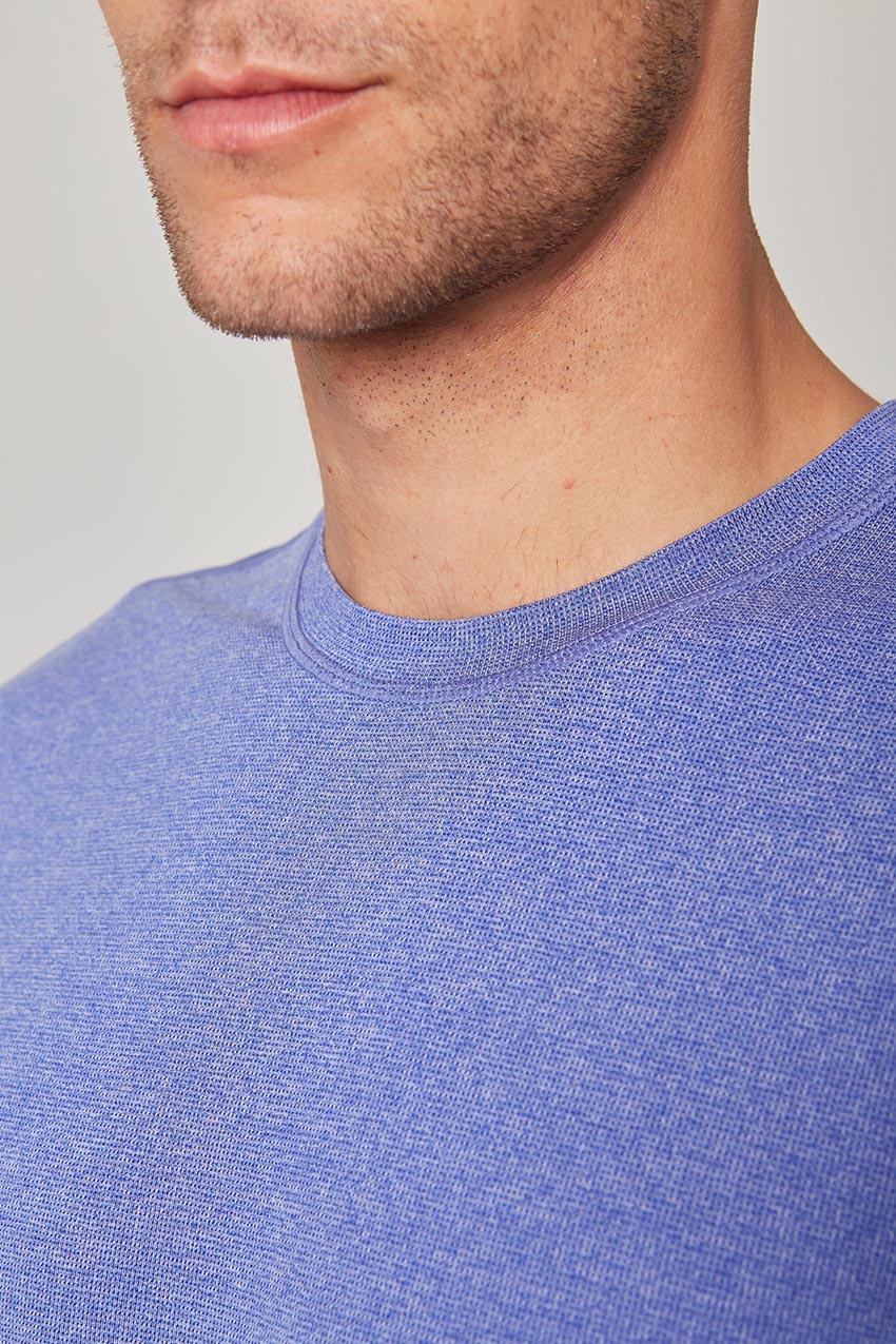 Conquer Crew Neck Short Sleeve Tech Shirt - Sale