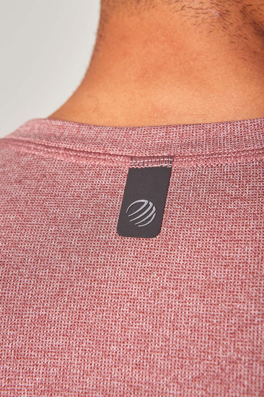 Conquer Crew Neck Short Sleeve Tech Shirt - Sale